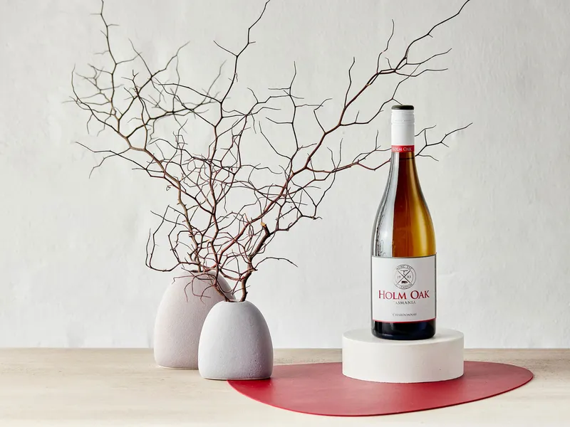 Holm Oak Vineyards winery in Rowella, TAS