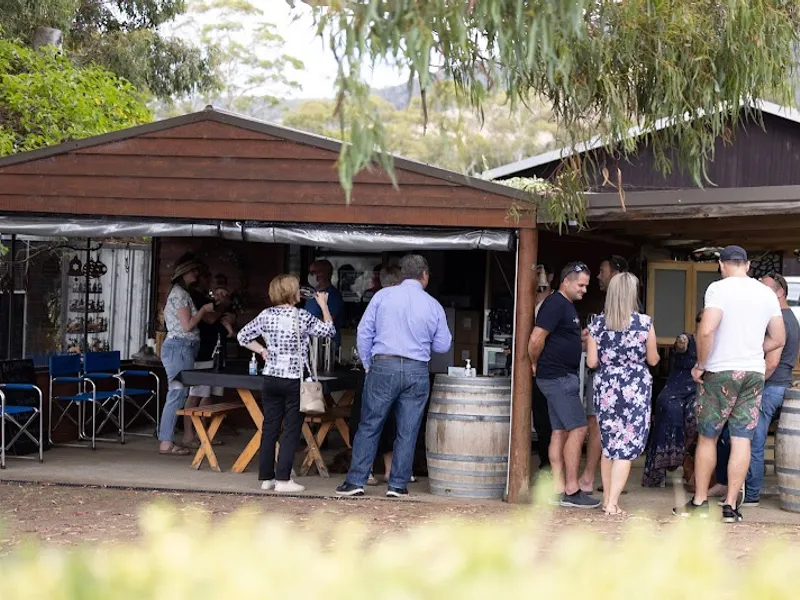 Heemskerk winery in White Hills, TAS